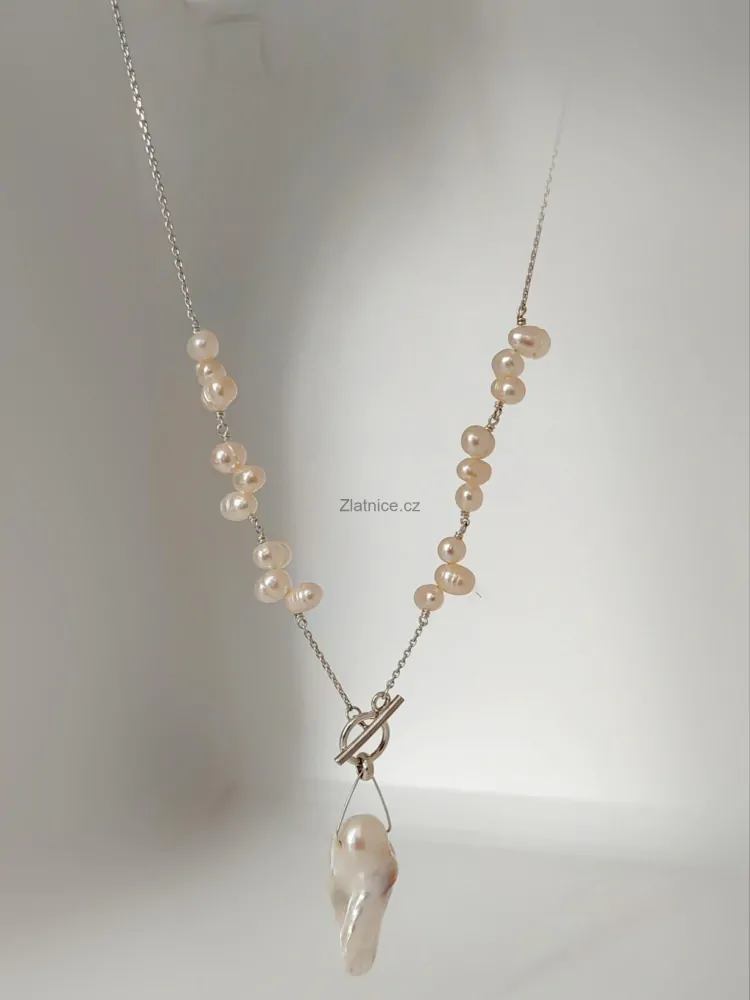 PHILIPINES- stříbrný modelový náhrdelník