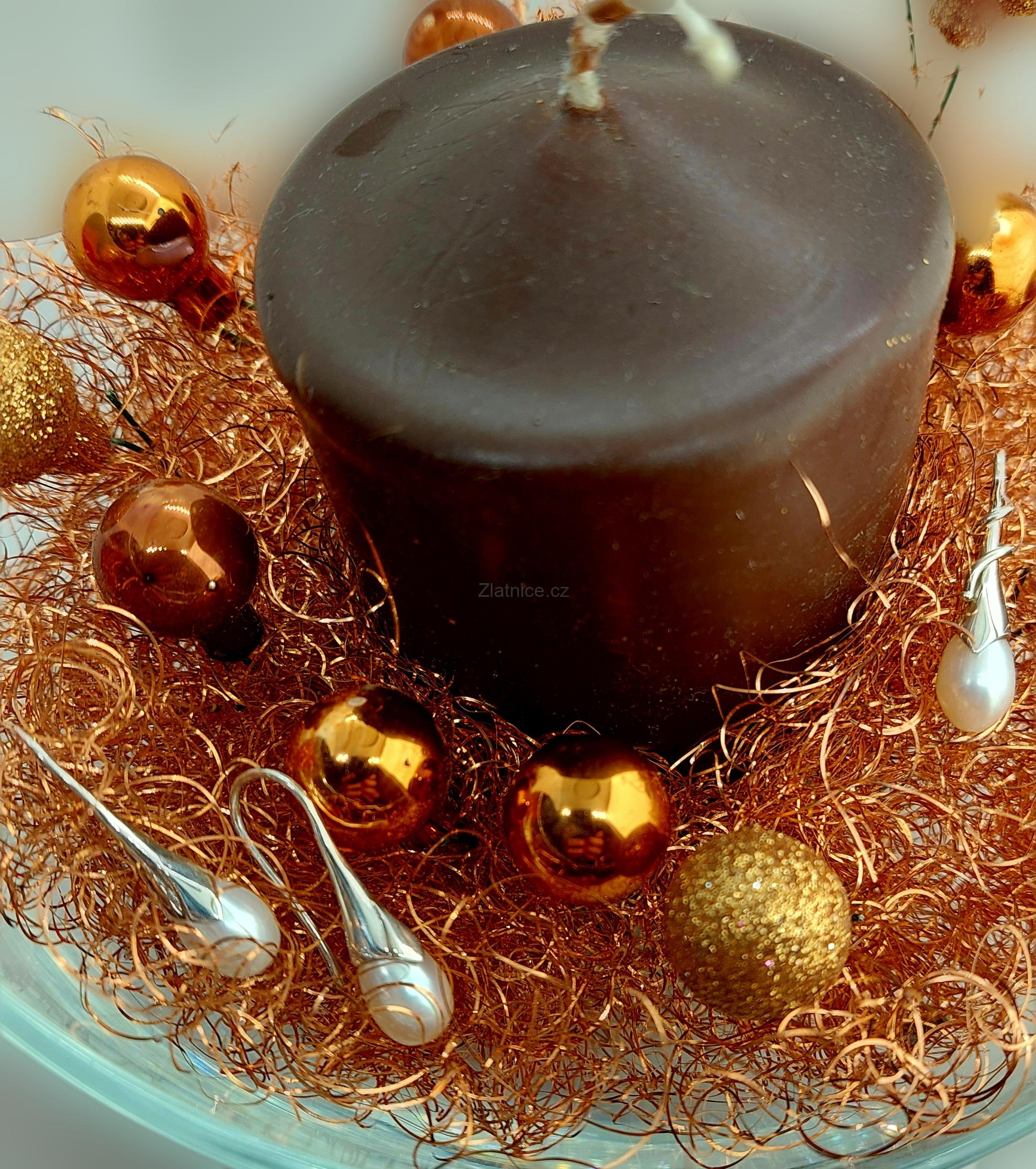 "LILI" modelová souprava s perlami ve stříbře