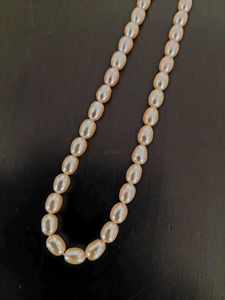 "Lisi" jemný perlový náhrdelník 40 - 42 cm, AAA