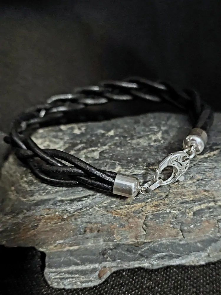 "DAGO" Modelový náramek pro chlapy, Ag