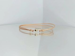 "JILI" náramek s kuličkou 0,4 cm - žluté 14Kt Au